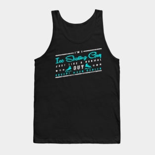 Ice skating guy Tank Top